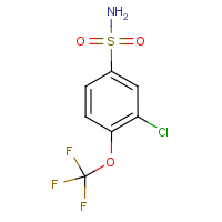 CAS:886762-49-8 | PC8494 | 3-Chloro-4-(trifluoromethoxy)benzenesulphonamide