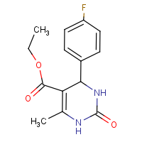 CAS: 5937-24-6 | PC8539 | Ethyl 4-(4-fluorophenyl)-6-methyl-2-oxo-1,2,3,4-tetrahydropyrimidine-5-carboxylate