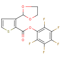 CAS:910037-02-4 | PC8540 | Pentafluorophenyl 3-(1,3-dioxolan-2-yl)thiophene-2-carboxylate
