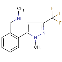 CAS: 898598-62-4 | PC8547 | N-Methyl-2-[1-methyl-3-(trifluoromethyl)-1H-pyrazol-5-yl]benzylamine