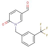 CAS:952183-57-2 | PC8580 | 1,6-Dihydro-6-oxo-1-[3-(trifluoromethyl)benzyl]pyridine-3-carboxaldehyde