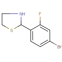 CAS:937602-46-5 | PC8582 | 2-(4-Bromo-2-fluorophenyl)-1,3-thiazolidine