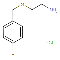 CAS: 1170404-43-9 | PC8586 | 2-[(4-Fluorobenzyl)thio]ethylamine hydrochloride