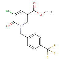 CAS:937602-45-4 | PC8594 | Methyl 5-chloro-1,6-dihydro-6-oxo-1-[4-(trifluoromethyl)benzyl]pyridine-3-carboxylate