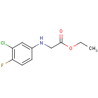 CAS:2344-98-1 | PC8623 | Ethyl [(3-chloro-4-fluorophenyl)amino]acetate