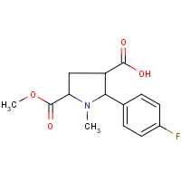 CAS:1219341-63-5 | PC8625 | 2-(4-Fluorophenyl)-5-(methoxycarbonyl)-1-methylpyrrolidine-3-carboxylic acid
