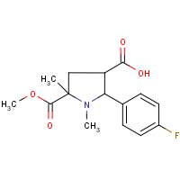 CAS: 1052610-75-9 | PC8626 | 1,5-Dimethyl-2-(4-fluorophenyl)-5-(methoxycarbonyl)pyrrolidine-3-carboxylic acid