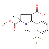 CAS:1052611-53-6 | PC8632 | 1,5-Dimethyl-5-(methoxycarbonyl)-2-[2-(trifluoromethyl)phenyl]pyrrolidine-3-carboxylic acid