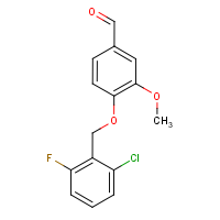 CAS:306934-75-8 | PC8635 | 4-[(2-Chloro-6-fluorobenzyl)oxy]-3-methoxybenzaldehyde