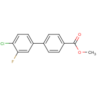 CAS:886362-12-5 | PC8642 | Methyl 4'-chloro-3'-fluoro-[1,1'-biphenyl]-4-carboxylate