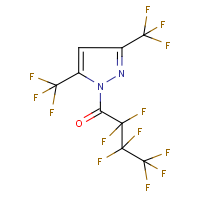 CAS:244022-65-9 | PC8664 | 3,5-Bis(trifluoromethyl)-1-(heptafluorobutyryl)pyrazole