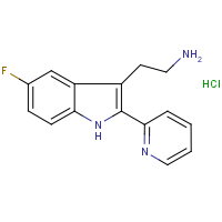 CAS:1049787-50-9 | PC8681 | 2-[5-Fluoro-2-(pyridin-2-yl)-1H-indol-3-yl]ethylamine hydrochloride