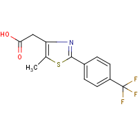 CAS: 924868-88-2 | PC8743 | {5-Methyl-2-[4-(trifluoromethyl)phenyl]-1,3-thiazol-4-yl}acetic acid