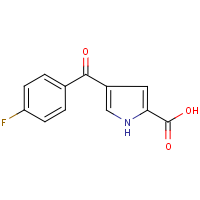 CAS: 924868-85-9 | PC8782 | 4-(4-Fluorobenzoyl)-1H-pyrrole-2-carboxylic acid