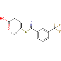 CAS: 924868-87-1 | PC8786 | {5-Methyl-2-[3-(trifluoromethyl)phenyl]-1,3-thiazol-4-yl}acetic acid