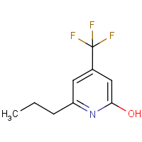 CAS:937601-39-3 | PC8787 | 2-Hydroxy-6-(prop-1-yl)-4-(trifluoromethyl)pyridine
