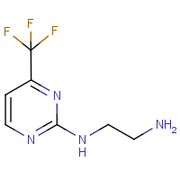 CAS: 215655-29-1 | PC8813 | N-[4-(Trifluoromethyl)pyrimidin-2-yl]ethane-1,2-diamine