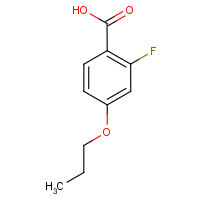 CAS: 203115-96-2 | PC8853 | 2-Fluoro-4-propoxybenzoic acid