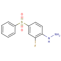 CAS: 1000339-96-7 | PC8858 | 2-Fluoro-4-(phenylsulphonyl)phenylhydrazine