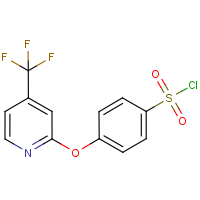 CAS: 1227955-11-4 | PC8862 | 4-{[4-(Trifluoromethyl)pyridin-2-yl]oxy}benzenesulphonyl chloride