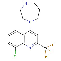 CAS: 541539-70-2 | PC8872 | 1-[8-Chloro-2-(trifluoromethyl)quinol-4-yl]homopiperazine