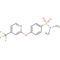 CAS: 1257535-24-2 | PC8874 | N,N-Dimethyl-4-{[4-(trifluoromethyl)pyridin-2-yl]oxy}benzenesulphonamide