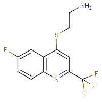 CAS: 541539-74-6 | PC8882 | 4-(2-Aminoethylthio)-6-fluoro-2-(trifluoromethyl)quinoline