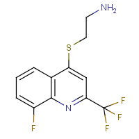 CAS: 541539-78-0 | PC8886 | 4-(2-Aminoethylthio)-8-fluoro-2-(trifluoromethyl)quinoline