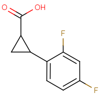 CAS: 1157642-22-2 | PC8918 | 2-(2,4-Difluorophenyl)cyclopropane-1-carboxylic acid