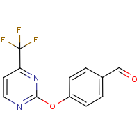 CAS:874782-05-5 | PC8953 | 4-{[4-(Trifluoromethyl)pyrimidin-2-yl]oxy}benzaldehyde