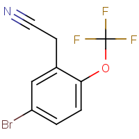 CAS:1381944-30-4 | PC900121 | 5-Bromo-2-(trifluoromethoxy)phenylacetonitrile