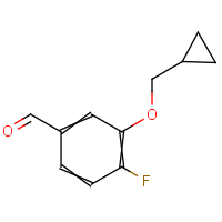 CAS:1208231-17-7 | PC900175 | 3-(Cyclopropylmethoxy)-4-fluorobenzaldehyde