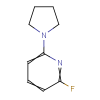 CAS: 1000981-50-9 | PC900195 | 2-Fluoro-6-(pyrrolidin-1-yl)pyridine