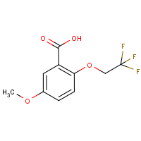 CAS: 175205-34-2 | PC9004 | 5-Methoxy-2-(2,2,2-trifluoroethoxy)benzoic acid