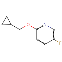 CAS: 1305322-92-2 | PC900587 | 2-(Cyclopropylmethoxy)-5-fluoropyridine