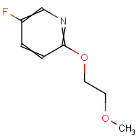 CAS: 1305322-91-1 | PC900589 | 5-Fluoro-2-(2-methoxyethoxy)pyridine