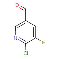 CAS: 950691-52-8 | PC900606 | 6-Chloro-5-fluoropyridine-3-carbaldehyde