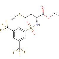 CAS:175202-21-8 | PC9007 | Methyl (2S)-2-({[3,5-bis(trifluoromethyl)phenyl]sulphonyl}amino)-4-(methylthio)butanoate