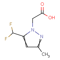 CAS:512809-86-8 | PC900732 | [5-(Difluoromethyl)-3-methyl-1H-pyrazol-1-yl]acetic acid