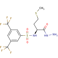 CAS:209056-83-7 | PC9008 | N-[3,5-Bis(trifluoromethyl)benzenesulphonyl]-L-methionyl hydrazide