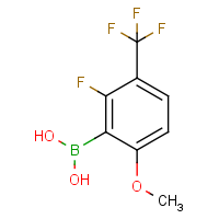 CAS:2096339-77-2 | PC900896 | 2-Fluoro-6-methoxy-3-(trifluoromethyl)phenylboronic acid