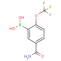 CAS:2088367-87-5 | PC900907 | 5-Carbamoyl-2-(trifluoromethoxy)phenylboronic acid
