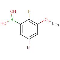 CAS:2377610-06-3 | PC901192 | 5-Bromo-2-fluoro-3-methoxyphenylboronic acid