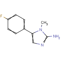 CAS:787586-82-7 | PC901290 | 5-(4-Fluoro-phenyl)-1-methyl-1H-imidazol-2-ylamine