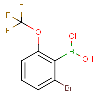 CAS:1451393-18-2 | PC901301 | 2-Bromo-6-(trifluoromethoxy)phenyboronic acid