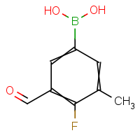 CAS:1310384-23-6 | PC901441 | 4-Fluoro-3-formyl-5-methylphenylboronic acid