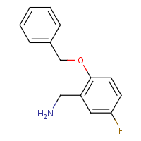 CAS: 1096895-23-6 | PC901596 | 2-Benzyloxy-5-fluorobenzylamine
