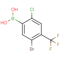 CAS:1452574-71-8 | PC901662 | 5-Bromo-2-chloro-4-(trifluoromethyl)phenylboronic acid
