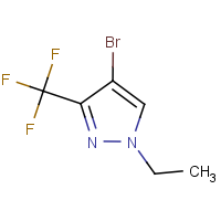 CAS: 1245772-68-2 | PC901838 | 4-Bromo-1-ethyl-3-(trifluoromethyl)-1H-pyrazole