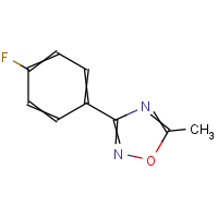 CAS:196301-98-1 | PC902203 | 3-(4-Fluorophenyl)-5-methyl-1,2,4-oxadiazole